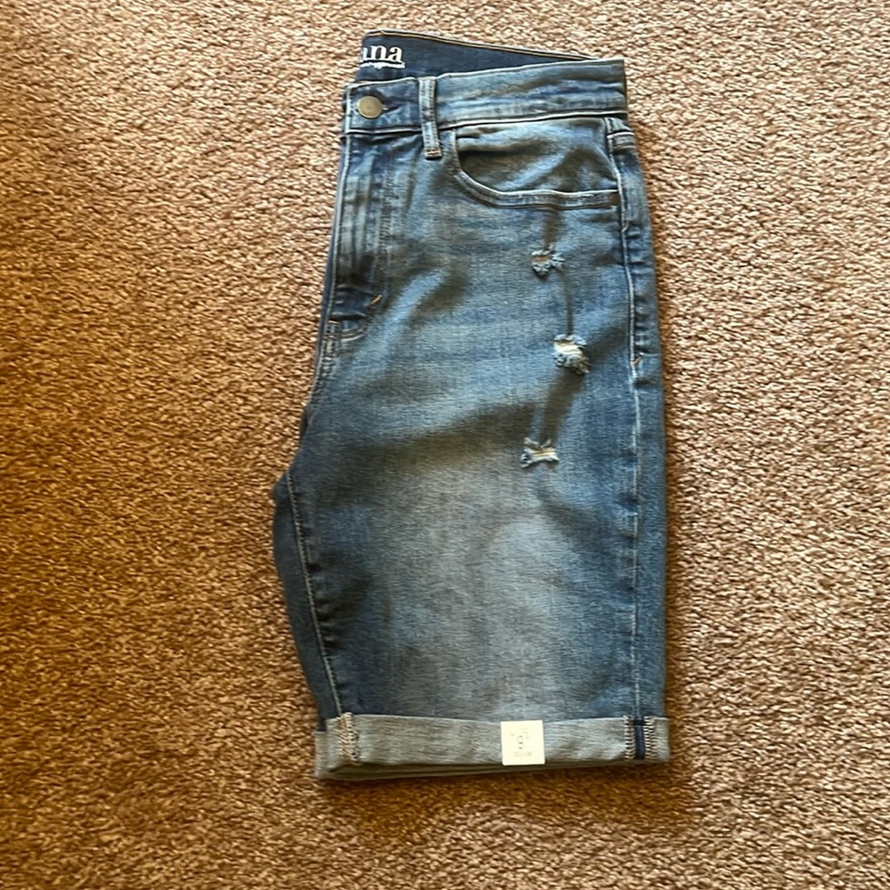 A.N.A. Denim shorts.